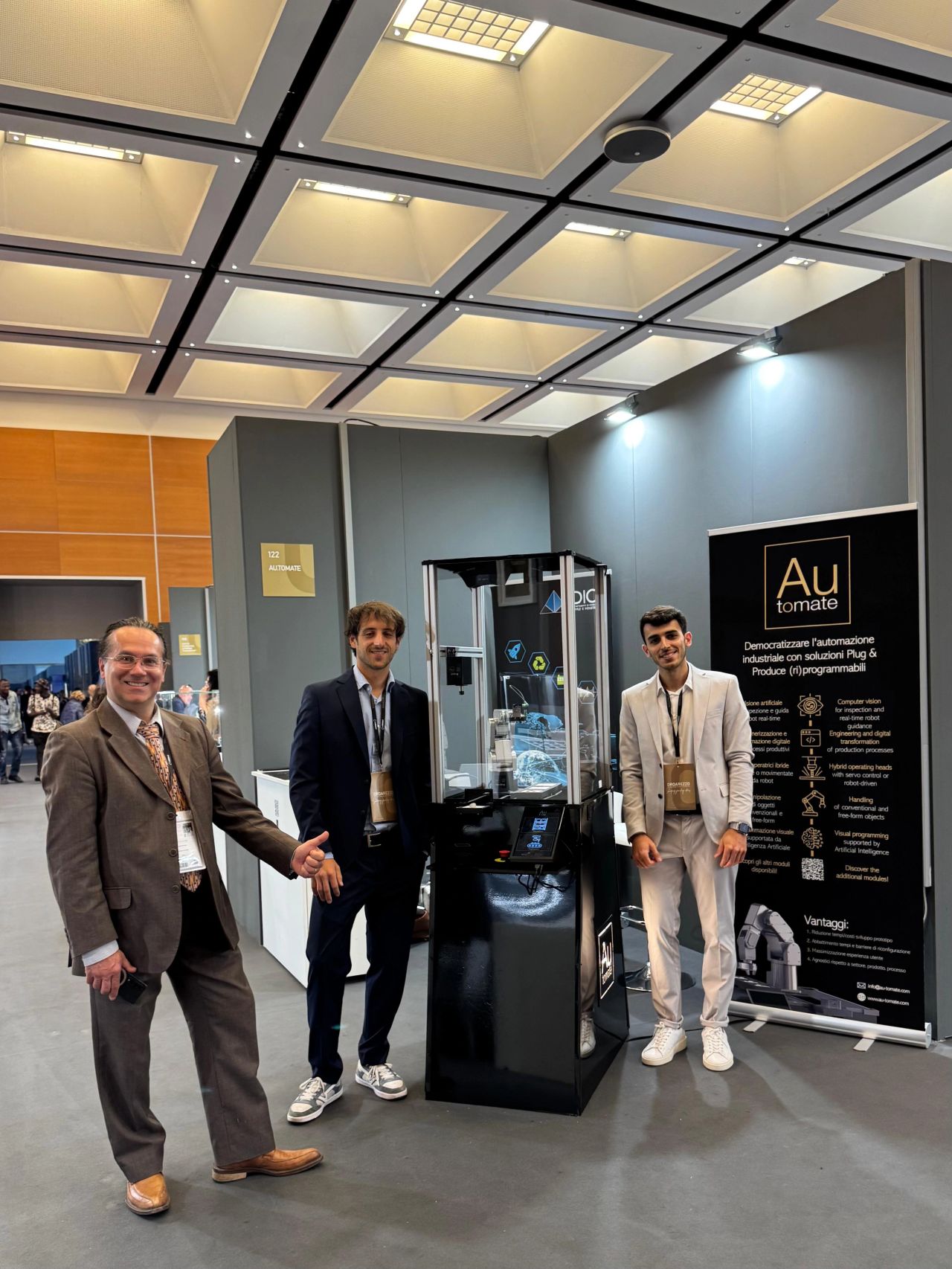 Team Au-tomate alla fiera OroArezzo 2025